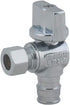 LD Valve- 1/4 Turn Angle PEX A Stop Valve, 1/2-in Exp(F1960) x 3/8-in OD Proprex Angle Shut Off Valve, Quarter Turn Brass Propex Angle Stop Valve by LD