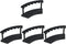 TOMYEUS Pen Holder Set of 4 Pen Holder 6 Slots Pen Display Stand