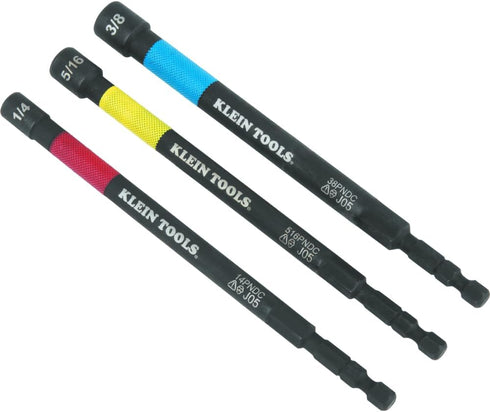 Magnetic Power Nut Setter Set, 3-Piece for Easy Fastening