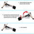 Tubing and Pipe Cutter 1/4 to 1-5/8 Inch with Extra Blade and Reamer for Cutting Aluminum, Plastic, Copper