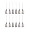 uxcell 20 Pcs 16G Plastic Dispensing Needles, 1" PTFE Glue Needle Tube Blunt Luer Lock Tips with PP Flexible Needle for