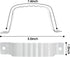 Downspout Strap 2x3, Strap for Downspout, 4 pack, White