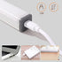 ALIVIM 2Pcs Closet white,200mm LED Under Cabinet Night Light USB Rechargeable Motion Sensor Kitchen Bedroom Lighting