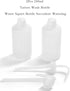 2Pcs Tattoo Wash Bottle 250ml | 8oz Water Squirt Bottle for Medical Succulent Cleaning and Washing, White