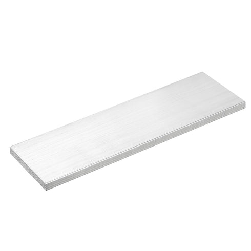 uxcell Square Aluminum Flat Bar, 3/8" Thick 3" Width 10" Length, 6061 Aluminum Flat Plate for Industrial Building