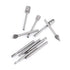 Rotary Files Woodworking Carving Tool Set, 10pcs Tungsten Carbide Burrs with 1/8inch Shank