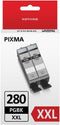 PGI-280XXL PGBK Black Ink Cartridges, Compatible for Canon 280 281 Ink Cartridges for TR8620A TR8520 TS9120 (2 PGBK)