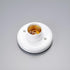 Dwuww E27 Bulb White Round Plastic Screw Light Lamp Socket HolderElectricalLight Sockets