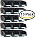 (15 WallPeg Pegboard Bins Fit Standard Peg Board Panels- Kit Organize Hardware, Accessories, Attachments, Workbench