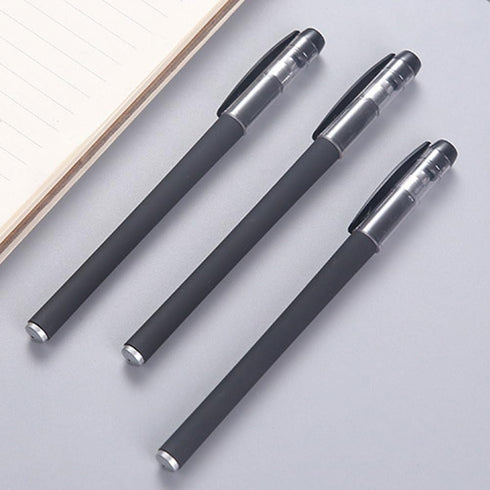 VILLCASE Black Gel Pens, 20pcs Fine Point Black Ink Pens Bulk, Smooth Writing 0.5mm Ballpoint Pens for Office Supplies