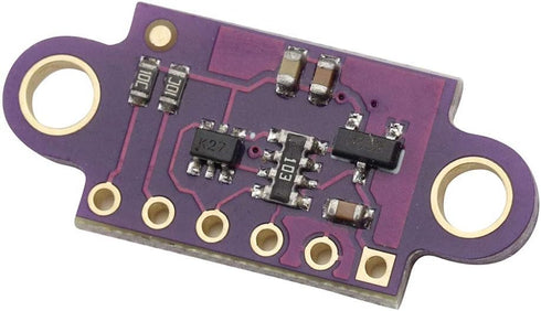 2PCS VL53L0X Time of Flight Ranging Sensor Breakout 940nm Laser Accurate Distance Module I2C IIC