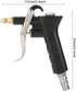 Air Compressor Duster, 1/4" High Pressure Blow Gun with Pistol-Grip Connector and Extension Nozzle for Pneumatic