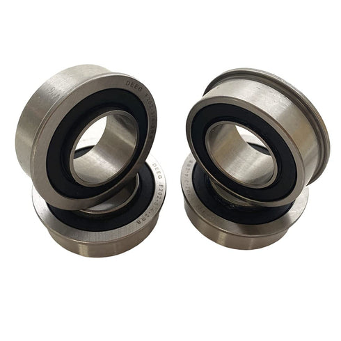 DEEG Replacement Front Wheel Bearing Kit for John Deere Riding Lawn Mowers, Compatible with M123811, AM127304