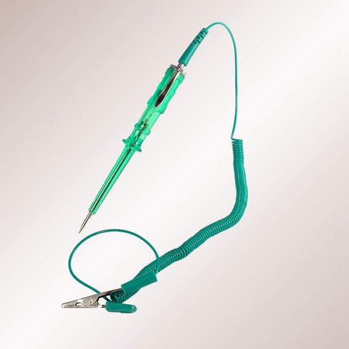 Automotive Circuit Tester, Test Light Probe with Indicator Light, DC 6V 12V 24V Voltage Test Pen