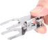 Stainless Steel Spherical Pinch Clamp, Lab Clamp Pinch Clip, Glass Ball Clamp Tools (18#)