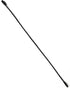 LGEGE 500 pcs 7.5-inch Black Hang Tag Nylon String Snap Lock Pin Loop Fasteners Hook Ties