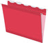 Pendaflex Ready-Tab Reinforced Hanging File Folders - Letter Size, Red, 25/BX (42623)