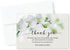 All Ewired Up Personalized Funeral Thank You Cards, Orchid Sympathy Acknowledgement Cards, Remembrance Ceremony, Celebration