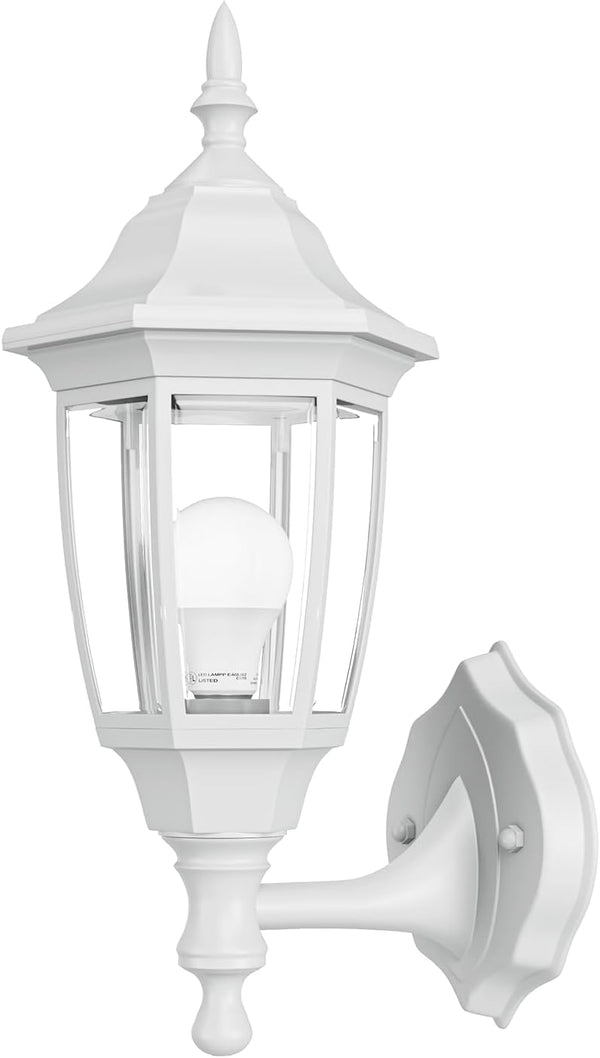 EMART Outdoor Front Porch Light, Exterior Anti-Corrosion, Waterproof Aluminum & Glass Shades