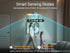 15.7'' 9000mAh Picture Lights for Wall with Motion Sensor, Rechargeable Battery Operated Poster Lights for Paintings