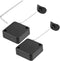 Psyqtsuary TV Remote Tether 6.5 ft Retractable Remote Control Tether Security Lanyard Lock