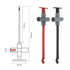 Wire Piercing Probe Clip, 2Pcs Insulation Piercing Clip Test Probe Kit for Automotive Multimeter Testing Tool