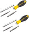 Stanley 6 in 1 Screwdriver, Pack of 2