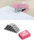Kitty Mini Stapler with 1,000 Staples/Box, Staples Remover Set, School, Office Stationery, Mini Stapler Set