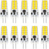 Dimmable G4 LED Bulb 12V 24V JC Type, 20-30W Halogen Equivalent, 4000K Natural White, 10pcs for Landscape Lighting