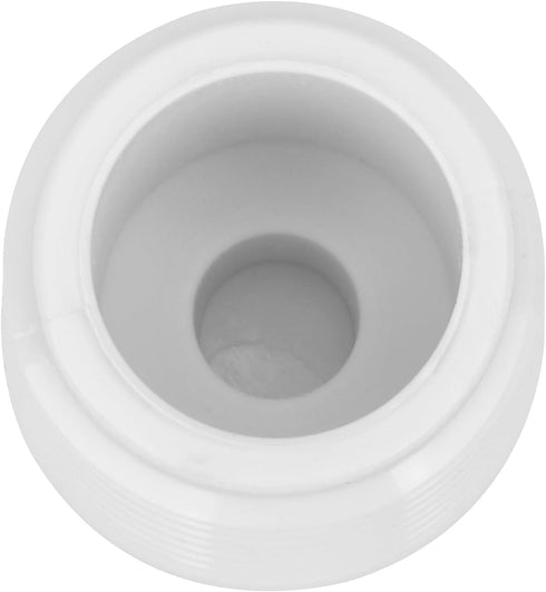 20Pack 1/2 Inch PVC Male Threaded Pipe End Cap, SCH40 PVC NPT Male Plug for Plumbing Water Line