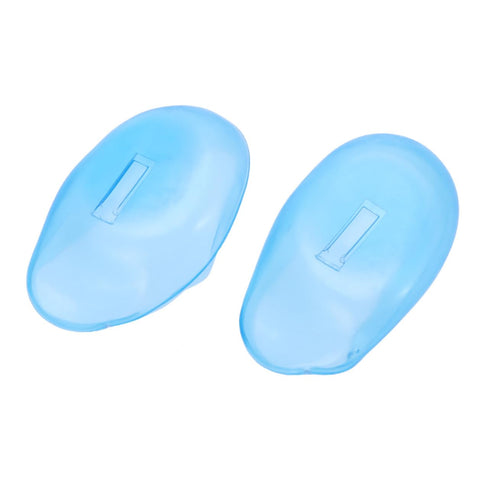 4pairs Fit Silicone Ear Protectors Ear Covers for Hair Dyeing Salon Tool