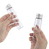 DEPEPE 30pcs 50ml Clear Flat Plastic Test Tubes - with Screw Caps for Candy and Beads Storage