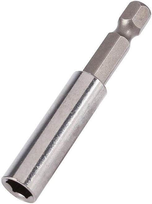 1/4 Magnetic Extension Socket Drill Bit Holder, 10Pcs Carbon Steel Magnetic Screwdriver Bit Holder for Power Tools
