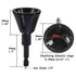 Deburring External Chamfer Tool Tungsten Carbide Blade 1/4 Inch Hex Shank External Chamfer Drill Bit 3/16"-1" Three-Edged Grinding Alloy Blade Thread Corner Electric Drill Tools