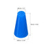 MECCANIXITY Silicone Rubber Tapered Plug 5mm to 9mm Solid Blue for Powder Coating, Painting, Anodizing, Plating, Sandblasting, Laboratory Use 15 Pieces