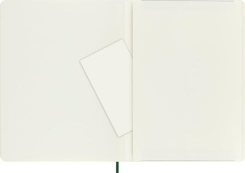 Moleskine Classic Notebook, Soft Cover, XL (7.5" x 9.5"), Dotted, Myrtle Green, 192 Pages