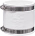 Fernco 1056-33 3-in. Flexible PVC Pipe Coupling for Cast Iron and Plastic Plumbing Connections, White