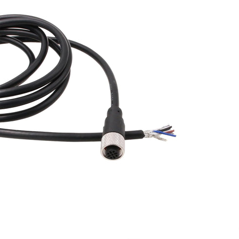 Sensor Actuator M12 A Coded 4 Pin Female Shield Cable for Industrial Automation, Device Network DeviceNet