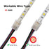 5 12mm 12V 24V (Pack 10) Pin LED Strip to Wire Connector rgbw Unwired Clips Solderless Adapter Terminal Extension