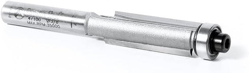 Amana Tool 47100 Carbide Tipped Flush Trim, 3/8 Dia x 1" 4 Shank