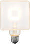LED Cube Light, Unique Edison Bulb with Square Filament, Large Decorative Lamp,