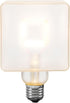 LED Cube Light, Unique Edison Bulb with Square Filament, Large Decorative Lamp,