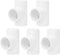5 Pack 3 Way 1-1/2" PVC Tee Pipe Fittings Connector (Socket x Socket x Socket) for Water Supplies and PVC Furniture