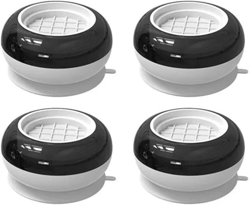 DYLCCHFS 4Pcs Universal Anti Vibration Pads Washing Machine Rubber Foot Mat Silent Refrigerator