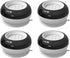 DYLCCHFS 4Pcs Universal Anti Vibration Pads Washing Machine Rubber Foot Mat Silent Refrigerator
