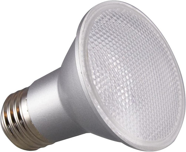 Satco S29406 6.5 Watt PAR20 LED, 3000K, 120 Volt, 6-Pack California Compliant, Replaces S9406