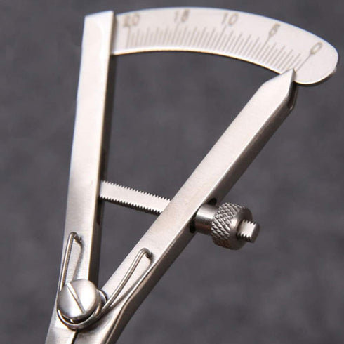 XIAN 3.5 Inch Adjustable Marking Gauge Mini Edge Press - Precision Spring Dividers Calipers for Woodworking