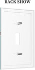 Sturin 1 3X5 Bubble Blowing Giraffe Wall Plate Light Switch Cover Gang Single Toggle Toggle Switch Art Plates
