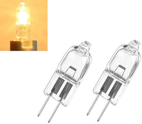 10x G4 12V 5W Light Bulb Replacement, JC 2 Pin Base Halogen for Kitchen Table Landscape Desk Lighting