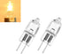 Generic 10x G4 24V 20W Bulb 2 24 20W Light Replacement JC Pin Base Halogen Kitchen Table Pendant Lamp Volt Warm White